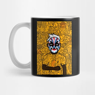 Unique Trump Chinese Mask Male Character Tee Design Mug